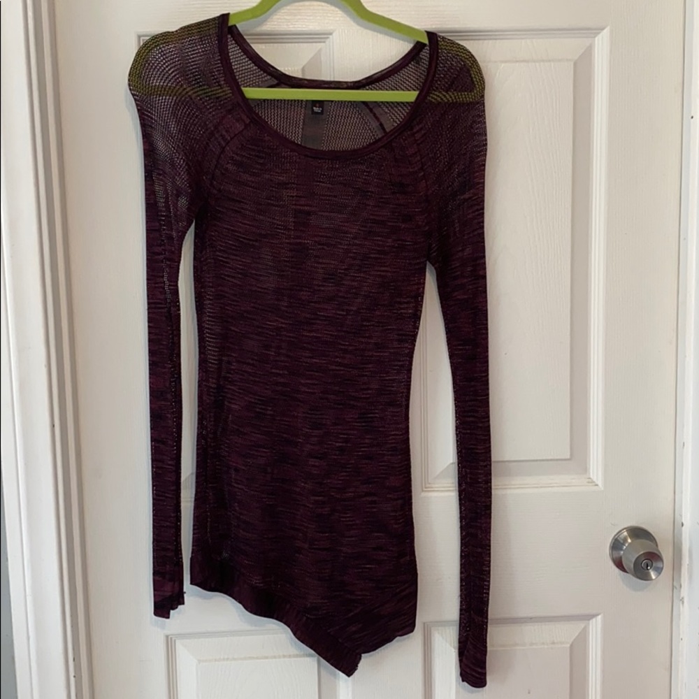Sheer sweater